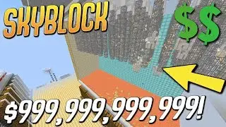 Our INSANE AUTOMATIC Iron Golem Grinder 1,000+ Spawners! ($5Million An Hour) (Skyblock) #23