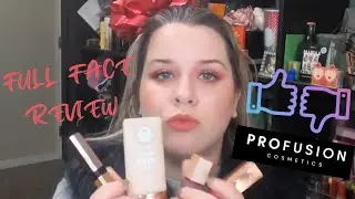FULL FACE REVIEW OF PROFUSION COSMETICS