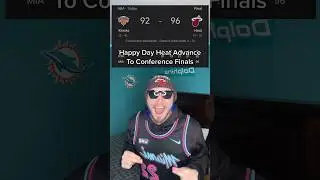 MIAMI HEAT GOING TO EASTERN CONFERENCE FINALS!!! #nba #nbaplayoffs #nbaviral #trending