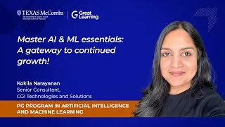 Great Learning AI & ML Program Review by Kokila Narayanan from CGI