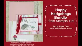 NEW Happy Hedgehogs bundle from Stampin' Up! Spring 2022 mini catalog