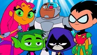 ЮНЫЕ ТИТАНЫ ВПЕРЕД #1 Игра по комиксу Teen Titans. Кид играет Киборгом и Робином