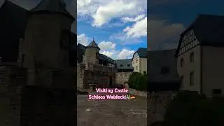 Visiting Castle Schloss Waldeck🇩🇪🏰✨🇪🇺 #germany #castle #waldeck #deutschland #travel #visit