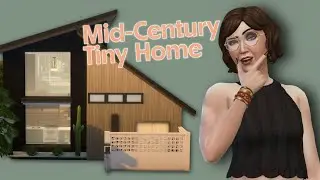 Let's Build a Mid-Century Tiny Home  🍃 Chill Lo-fi Build (No talking)