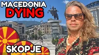 🇲🇰 SKOPJE MACEDONIA VLOG: Is Macedonia Dying? Fertility collapse visible!