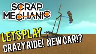 Lets Play || Scrap Mechanic || Episode 5 || What is it?! Overpowered Amusement Ride!