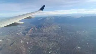 Flight and landing - Salt Lake City - UTAH USA - SLC | Flug und Landung