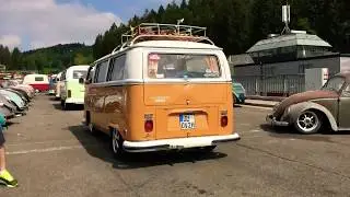 Lowered Baywindow Bus Fitted Vintage Speed Beetle Exhaust