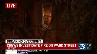 BREAKING OVERNIGHT: 20 people forced out by fire in Hartford