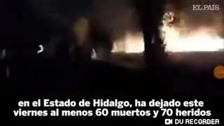 Explosi&oacute;n de toma de combustible de ayer