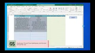 Calculate Driving Distance with Google Maps Api in Excel