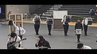 Coachella Valley High School Double Agent Competition Performance #viral #drumline #competition