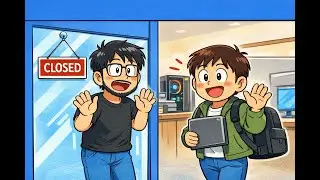 아직 오픈 전인데 손님이 찾아오셨습니다!