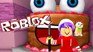 ROBLOX LET'S PLAY ESCAPE A GIANT CAKE OBBY | RADIOJH GAMES