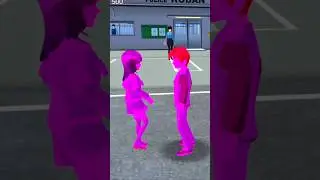 She Carries Pink Like a Signature Style 💖✨ #sakuraschoolsimulator #sakura #shorts #games