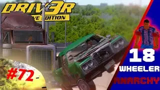 DRIV3R 18 Wheeler Anarchy Gameplay Take A Ride Miami - Gameplay PC | Driv3r Fan