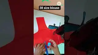 4Tucks blouse cutting करने का सही तरीका 36/38perfect 4 Tucks blouse cutting / Belt blouse ki cutting