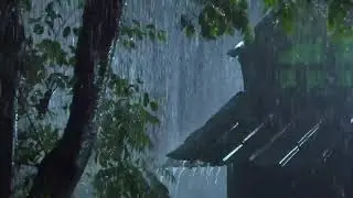 😴 8-Hour Intense Rolling Thunderstorm Sounds ⛈️ Heavy Rain Noise for Deep Sleep & Study.