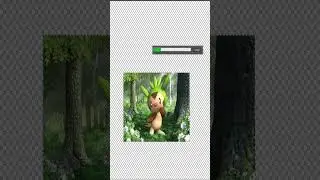 Extending Pokemon Card Art with Photoshop AI - CHESPIN
