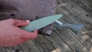 How To Sharpen A Shovel By Hand Using A Sharpening Stone Tutorial