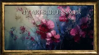 Framed digital art Flower Wall Art  Floral D&eacute;cor