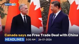 Canada says no free trade deal with China | PakistanTV