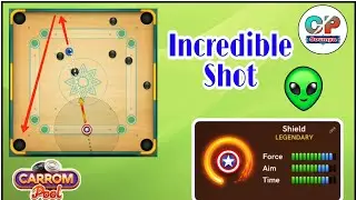Carrom Pool Incredible Shots 👽👽II Trick Shots ll Miniclip