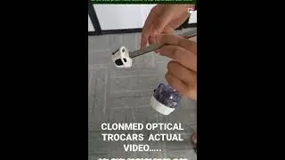 What Is Optical Trocar CLONMED PATH 12 MM  BY JUPITER HEALTH CARE . Best Optical Trocars In INDIA.