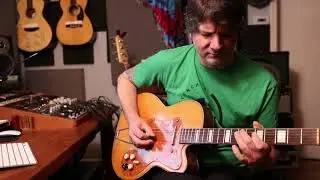 Recording The Blue Confusion: A Thousand Cuts - Rhythm Guitar with 1950's Kay Thin Twin