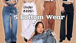 5 Bottom Wear under ₹499/-‼️ | affordable & quality 💯