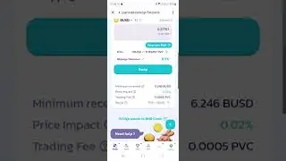 How to convert PVC meta to BUSD token. पीव्हीसी मेटा BUSD टोकन मध्ये रूपांतरित कसे करावे.