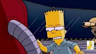 Bart finds out Homer is his robot