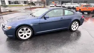 Видеообзор BMW 6 серии 645Ci 2006 года выпуска.