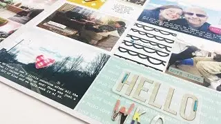 Project Life 2017 Week 04 Feat. Sahlin Studio Clean Lined Templates & Freckled Fawn!