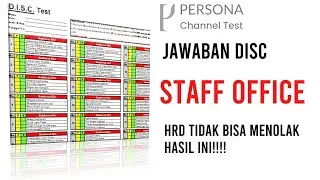 Jawaban DISC Staff Office