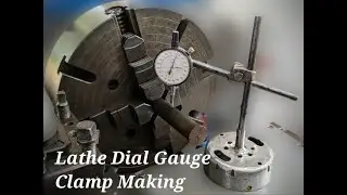 How To Make Lathe Dial Gauge Clamp / Dial gauge stand