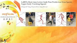 LoBSTr: Real-time Lower-body Pose Prediction from Sparse Upper-body Tracking Signals | EG'2021