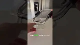 plastic food storage container organizer #cute #kitchen #shorts #viralvideo #tiktok