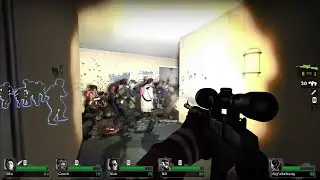 Left 4 Dead 2 12 survivors Beta style Dead Air