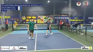 LIVE | GIẢI ĐẤU PICKLEBALL ĐÔNG ANH YEAR  END PARTY 2025 - ĐÔI HỖN HỢP 5.6 | V6-B2