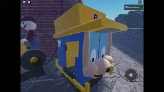 Budgie the little helicopter kiddie ride in roblox (Old Video)