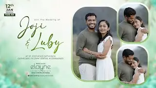 Wedding Ceremony | Joji & Luby | St Stephens Orthodox Cathedral Kudassanad - LIVE