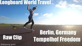 Longboard dancing, Tempelhof Freedom, Berlin 롱보드 댄싱
