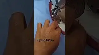 lining blouse piping tips