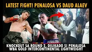 LATEST! DAVE PENALOSA VS DAUD ALAEV WBA GOLD INTERCONTINENTAL LIGHTWEIGHT CHAMPIONSHIP