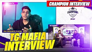 TG MAFIA INTERVIEW 🔥💀|TOTAL GAMING ESPORTS CHAMPION 🏆|TG MAFIA LIVE INTERVIEW 🔥