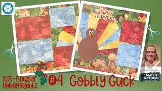 12 Days of Holiday Layouts #4 2025 - Gobbly Guck