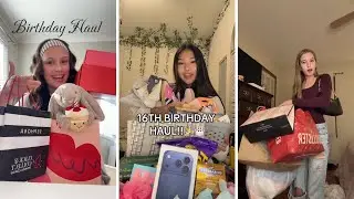 Birthday Haul | TikTok Compilation