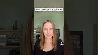 How to accept compliments. #compliments #compliment #socialskills #socialanxiety #sociallyanxious