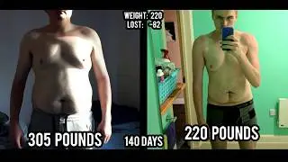 19 Year Old Loses Over 100lbs In 1 Year | Weight Loss Transformation
